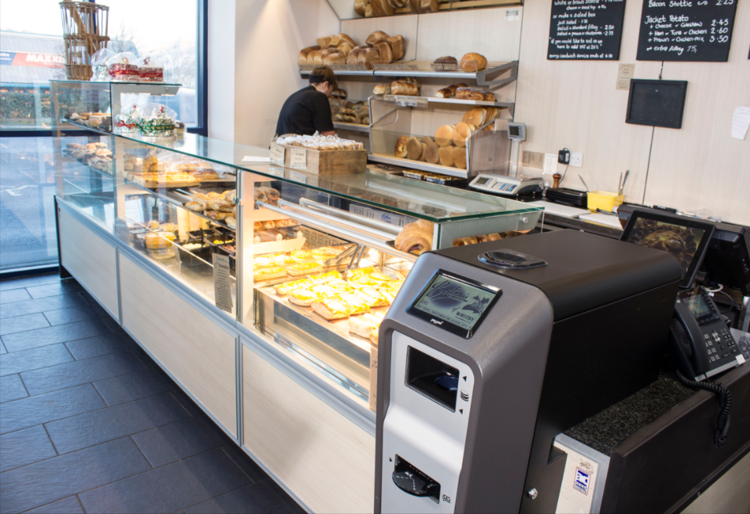 Paypod installed in shop