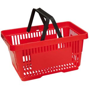 20L Red Basket