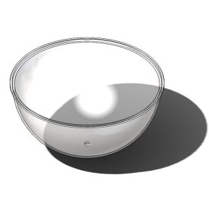 In Queue Merchandising Acrylic Bowl