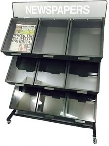 External Newspaper Stand