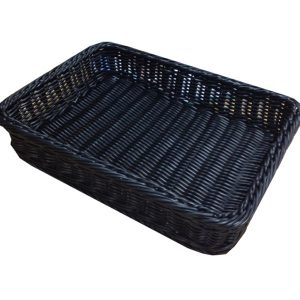 Polywicker Basket Black